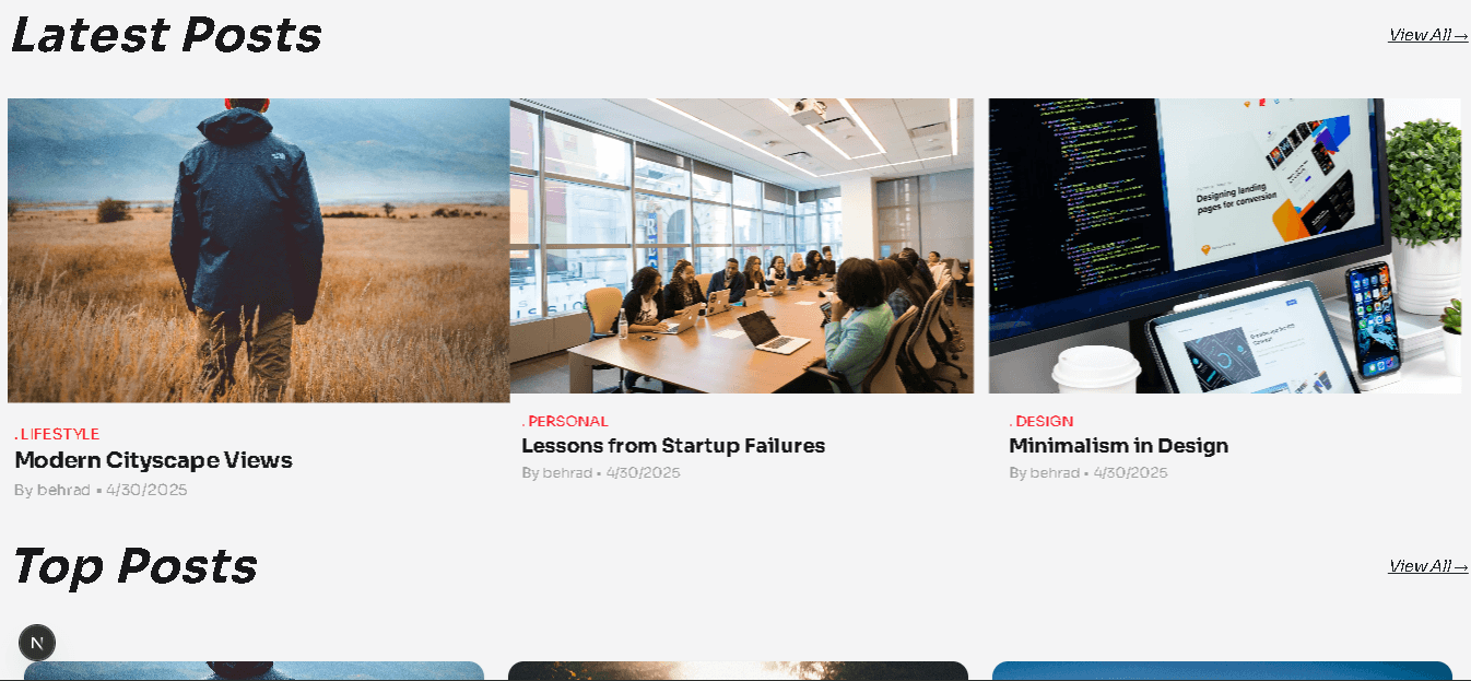 Blog App